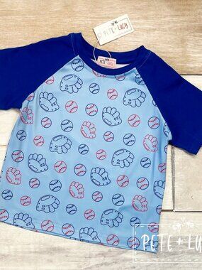 Let's Play Ball Boys Shirt